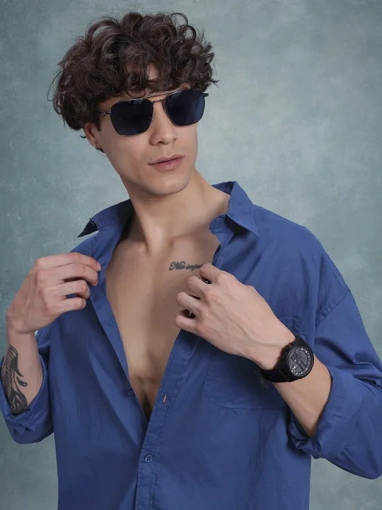 Relaxed Fit Printed Pure Cotton Shirt