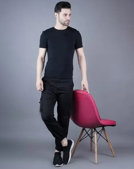 Men Mid-Rise Jogger Jeans - Image 3