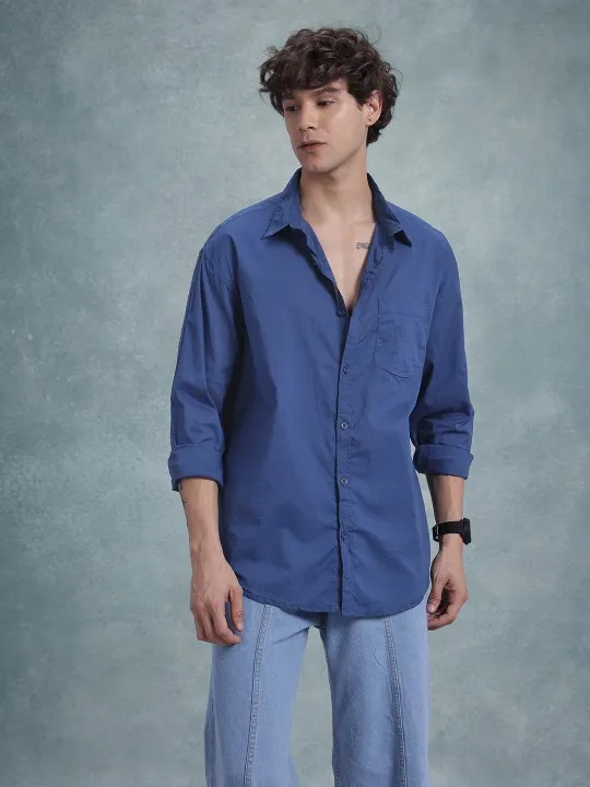 Relaxed Fit Printed Pure Cotton Shirt - Image 3