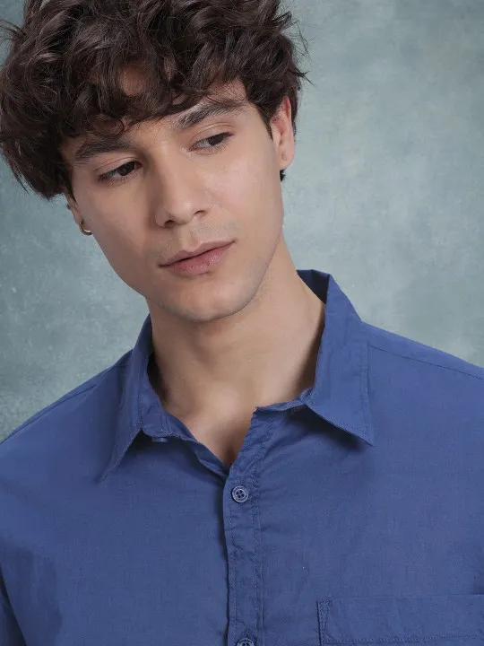 Relaxed Fit Printed Pure Cotton Shirt - Image 5